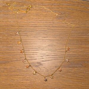 Gold Star Charm Necklace